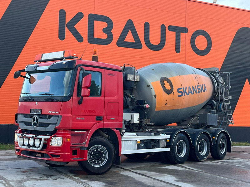 Mercedes-Benz Actros 2646 8x4*4 MSM 9 m3 / MSM 9M - Concrete mixer truck: picture 1 Mercedes-Benz Actros 2646 8x4*4 MSM 9 m3 / MSM 9M - Concrete mixer truck: picture 1