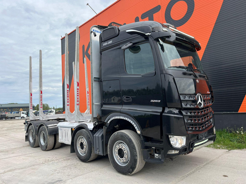 Mercedes-Benz Arocs 3263 8x4 FULL STEEL - Log truck, Crane truck: picture 4 Mercedes-Benz Arocs 3263 8x4 FULL STEEL - Log truck, Crane truck: picture 4