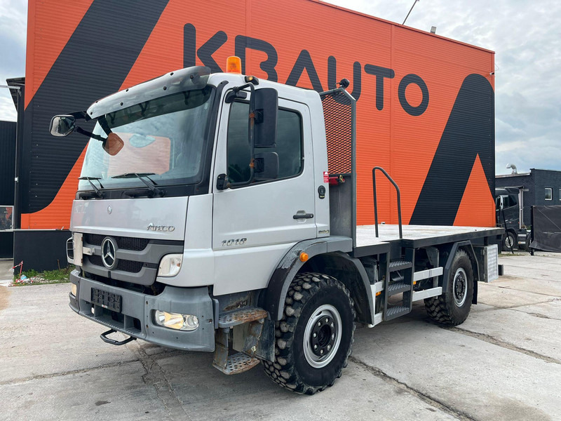 Mercedes-Benz Atego 1018 4x4 ONLY 32281 km ! / FULL STEEL / DRUM BRAKES - Dropside/ Flatbed truck: picture 2 Mercedes-Benz Atego 1018 4x4 ONLY 32281 km ! / FULL STEEL / DRUM BRAKES - Dropside/ Flatbed truck: picture 2