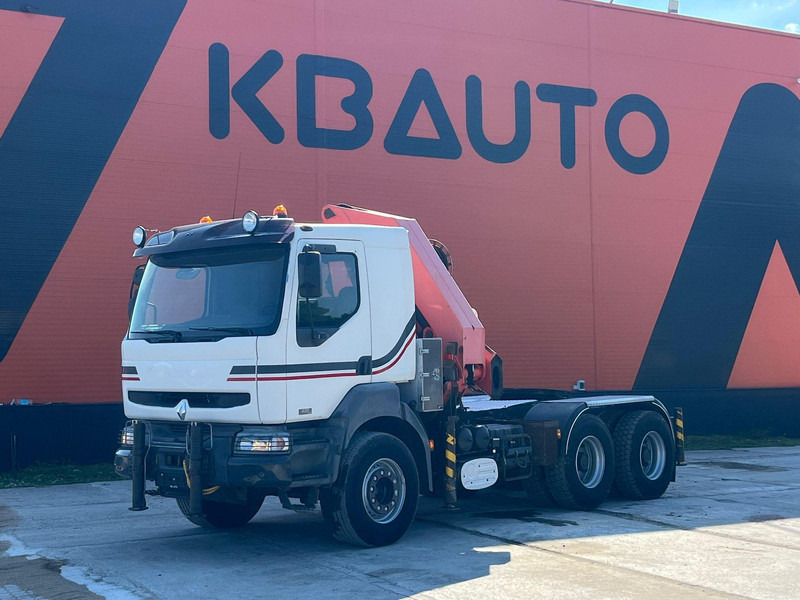 Renault 420 DCI 6x4 FULL STEEL / PK32080 - Dropside/ Flatbed truck, Crane truck: picture 2 Renault 420 DCI 6x4 FULL STEEL / PK32080 - Dropside/ Flatbed truck, Crane truck: picture 2