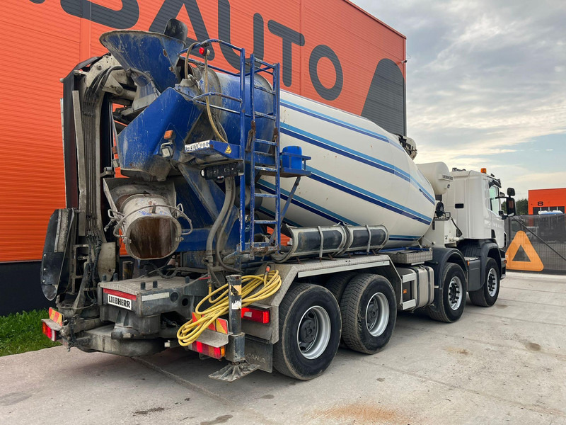 Scania P 410 8x4 LIEBHERR 9 m3 + CONVEYOR / FULL STEEL - Concrete mixer truck: picture 5 Scania P 410 8x4 LIEBHERR 9 m3 + CONVEYOR / FULL STEEL - Concrete mixer truck: picture 5