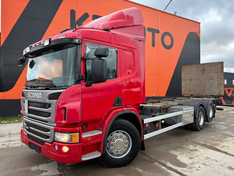 Scania P 440 6x2 RETARDER / CHASSIS L=7741 mm - Container transporter/ Swap body truck: picture 2 Scania P 440 6x2 RETARDER / CHASSIS L=7741 mm - Container transporter/ Swap body truck: picture 2