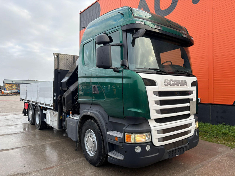 Scania R 410 6x2 HIAB 322EP-5 HIPRO / PLATFORM L=6131 mm - Dropside/ Flatbed truck, Crane truck: picture 4 Scania R 410 6x2 HIAB 322EP-5 HIPRO / PLATFORM L=6131 mm - Dropside/ Flatbed truck, Crane truck: picture 4