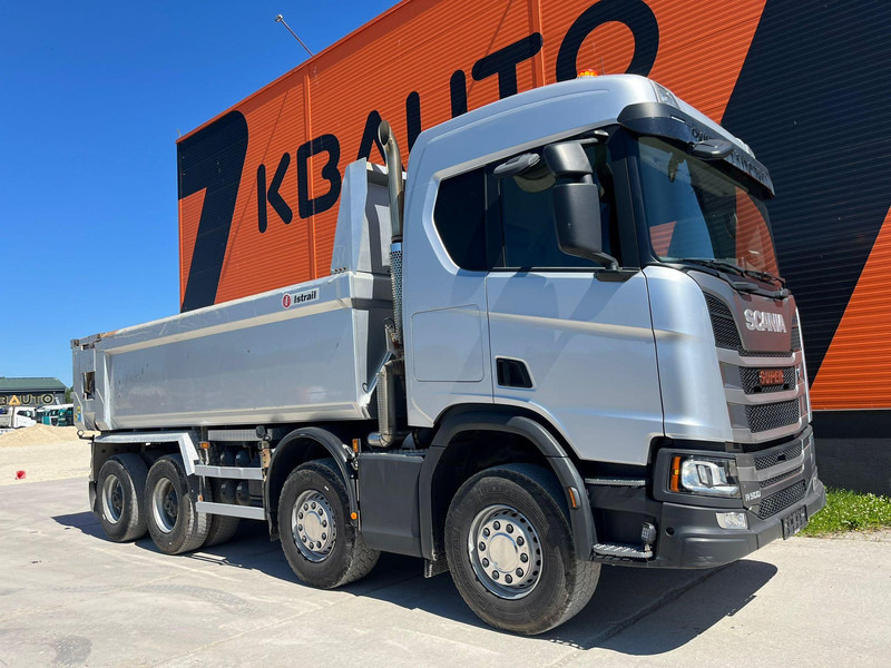 Scania R 500 8x4 RETARDER / FULL STEEL / BOX L=5670 mm - Tipper: picture 4 Scania R 500 8x4 RETARDER / FULL STEEL / BOX L=5670 mm - Tipper: picture 4