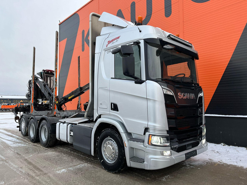 Scania R 520 8x4*4 RETARDER - Log truck, Crane truck: picture 4 Scania R 520 8x4*4 RETARDER - Log truck, Crane truck: picture 4