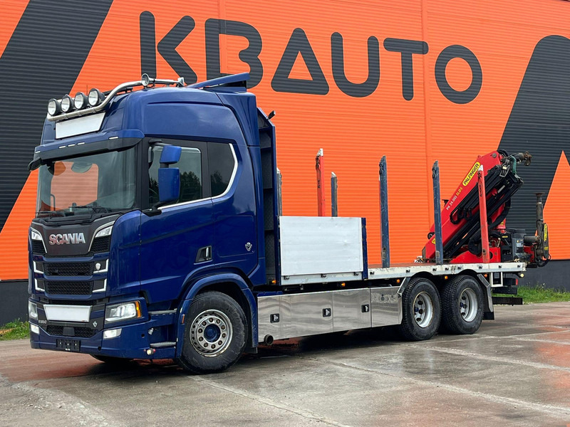 Scania R 650 6x4 PK 24001 / PLATFORM L=6800 mm - Dropside/ Flatbed truck, Crane truck: picture 2 Scania R 650 6x4 PK 24001 / PLATFORM L=6800 mm - Dropside/ Flatbed truck, Crane truck: picture 2