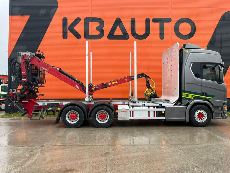 Scania R 650 6x4 RETARDER - Log truck, Crane truck: picture 5 Scania R 650 6x4 RETARDER - Log truck, Crane truck: picture 5