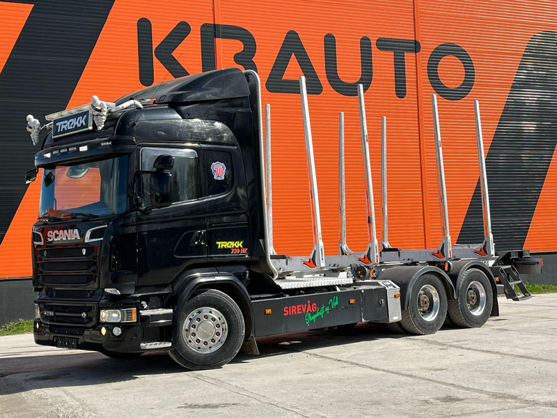 Scania R 730 6x4 RETARDER - Log truck, Crane truck: picture 1 Scania R 730 6x4 RETARDER - Log truck, Crane truck: picture 1