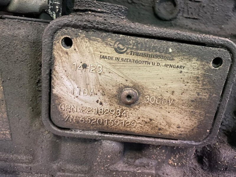 Volvo ALLISON AL308 AUTOMATIC GEARBOX 22182934, 22298327, 85002260 - Gearbox for Truck: picture 5 Volvo ALLISON AL308 AUTOMATIC GEARBOX 22182934, 22298327, 85002260 - Gearbox for Truck: picture 5