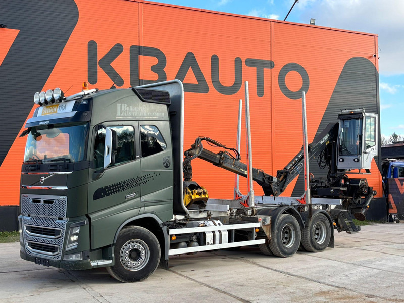 Volvo FH 16 650 6x4 Kesla 2110 / CHASSIS L=7223 mm - Log truck, Crane truck: picture 1 Volvo FH 16 650 6x4 Kesla 2110 / CHASSIS L=7223 mm - Log truck, Crane truck: picture 1
