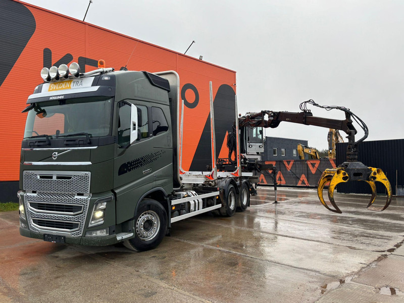 Volvo FH 16 650 6x4 Kesla 2110 / CHASSIS L=7223 mm - Log truck, Crane truck: picture 2 Volvo FH 16 650 6x4 Kesla 2110 / CHASSIS L=7223 mm - Log truck, Crane truck: picture 2