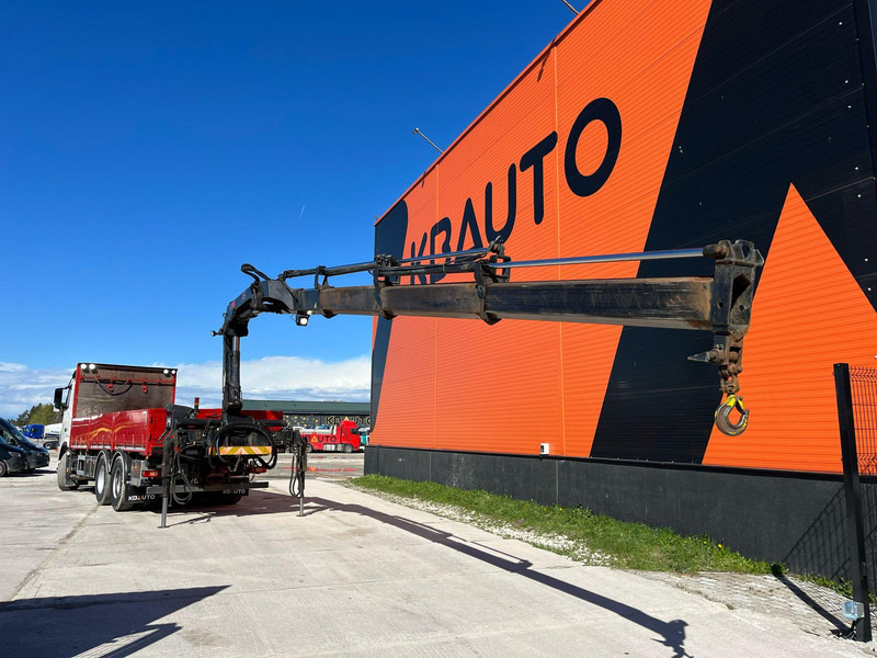 Dropside/ Flatbed truck, Crane truck Volvo FH 440 6x2 HIAB 144E-3 / PLATFORM L=7061 mm: picture 11