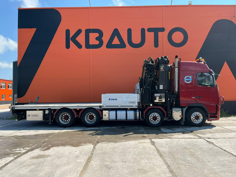Volvo FH 480 8x4 HIAB 1055E-8 / WINCH / PLATFORM L=6928 mm - Dropside/ Flatbed truck, Crane truck: picture 5 Volvo FH 480 8x4 HIAB 1055E-8 / WINCH / PLATFORM L=6928 mm - Dropside/ Flatbed truck, Crane truck: picture 5