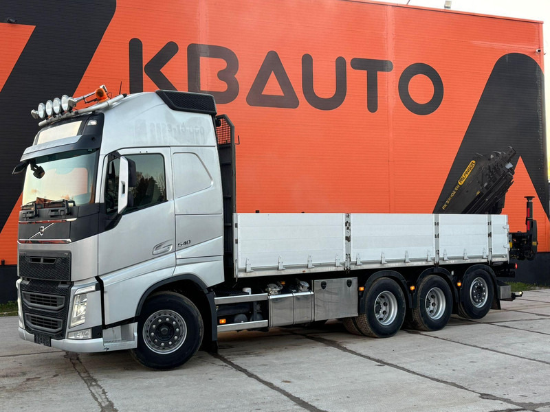 Volvo FH 540 8x4*4 PALFINGER PK 33002 EH / PLATFORM L=7049 mm - Dropside/ Flatbed truck, Crane truck: picture 2 Volvo FH 540 8x4*4 PALFINGER PK 33002 EH / PLATFORM L=7049 mm - Dropside/ Flatbed truck, Crane truck: picture 2