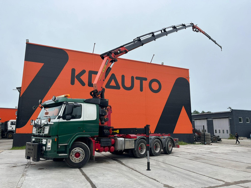Volvo FM 460 8x4*4 PK29002 + JIB / PALFINGER T 20 ton / L=5485 mm - Hook lift truck, Crane truck: picture 1 Volvo FM 460 8x4*4 PK29002 + JIB / PALFINGER T 20 ton / L=5485 mm - Hook lift truck, Crane truck: picture 1
