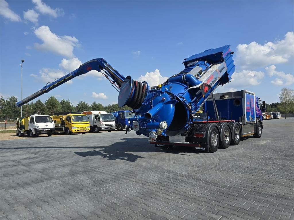 Scania KAISER EUR-MARK PL 8 Vacuum suction-blowing loader - Vacuum truck: picture 1 Scania KAISER EUR-MARK PL 8 Vacuum suction-blowing loader - Vacuum truck: picture 1