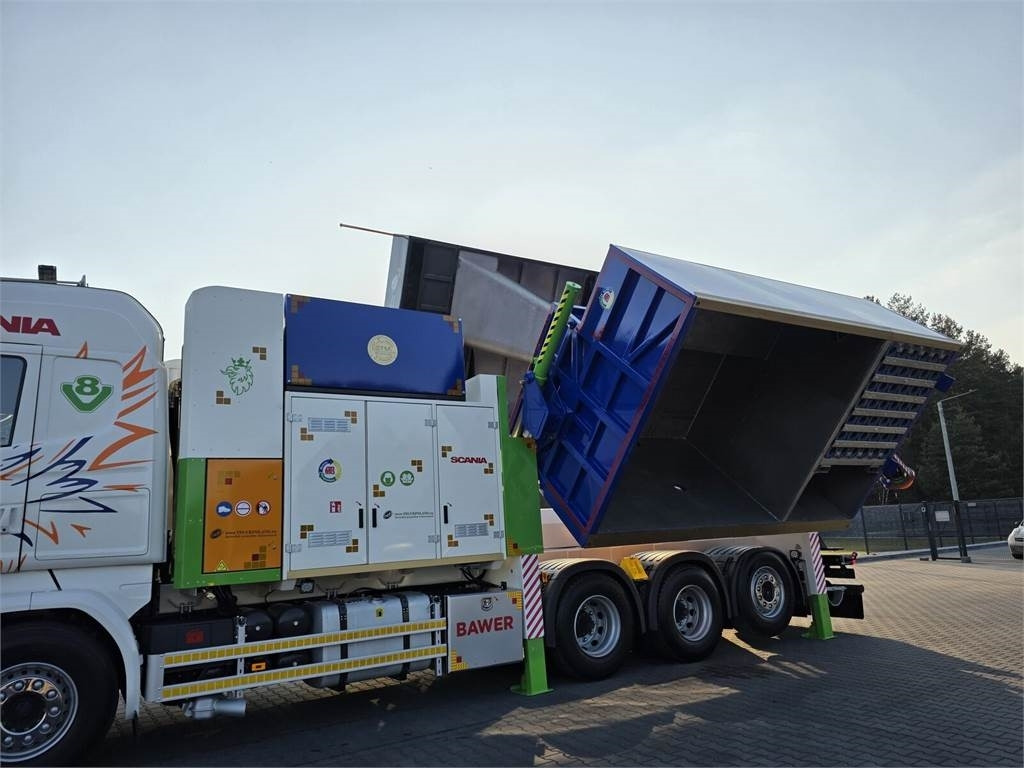 Vacuum truck Scania V8 R580 MTS DINO 5 TRIPLE 54000V Saugbagger cleane: picture 39