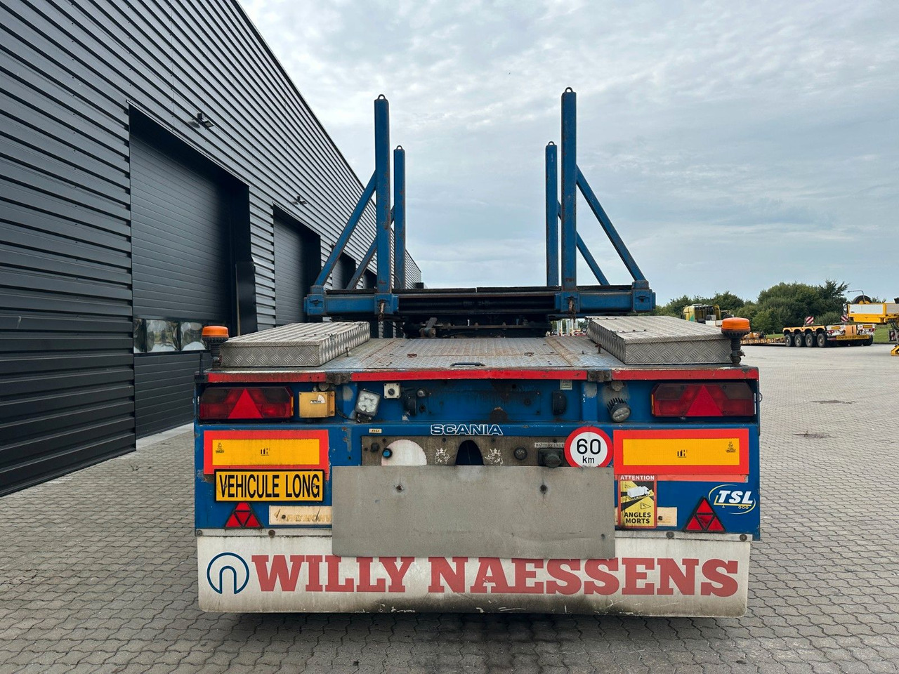 Low loader semi-trailer Faymonville 3 achs nachläufer: picture 8