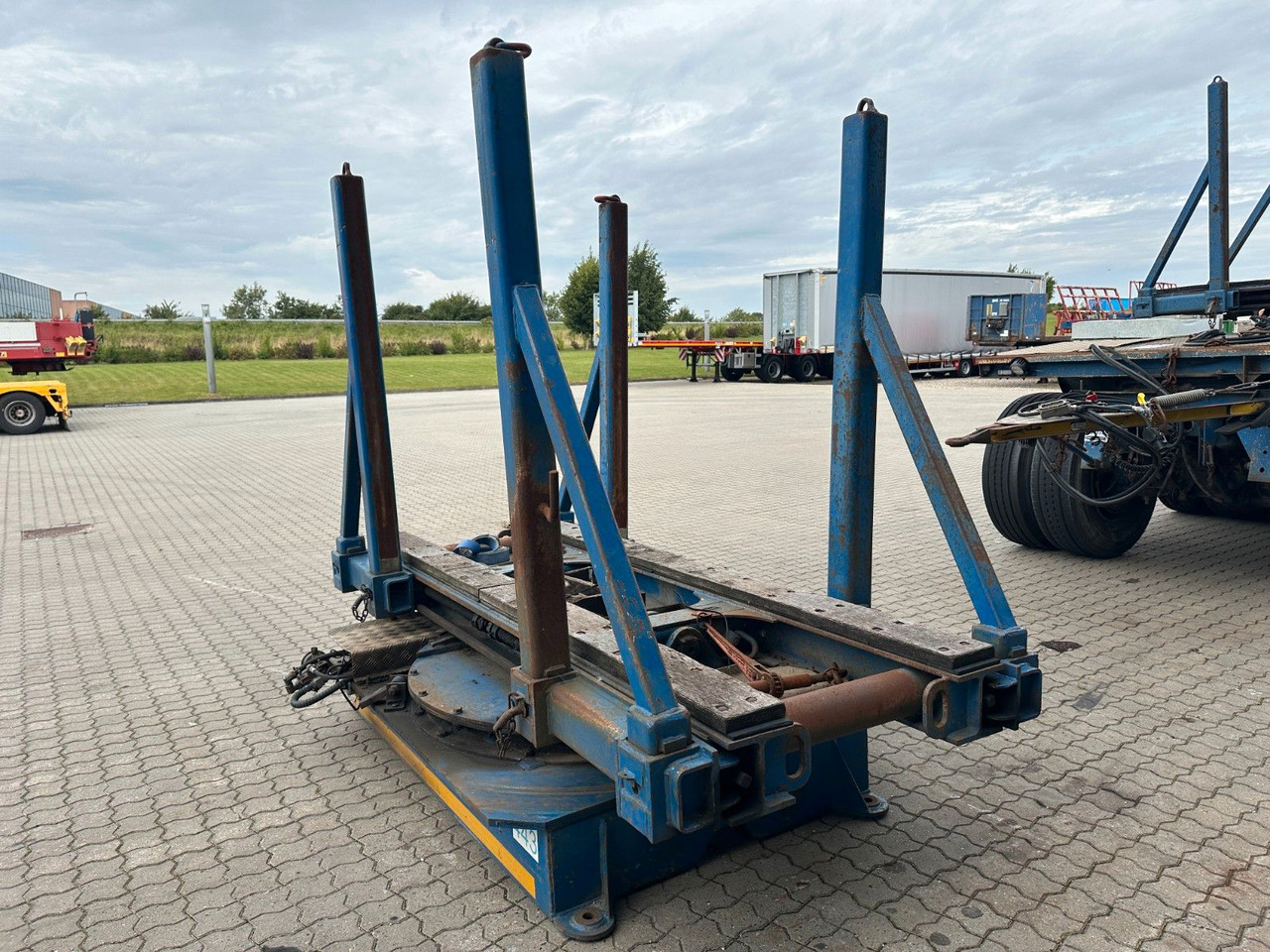 Low loader semi-trailer Faymonville 3 achs nachläufer: picture 7