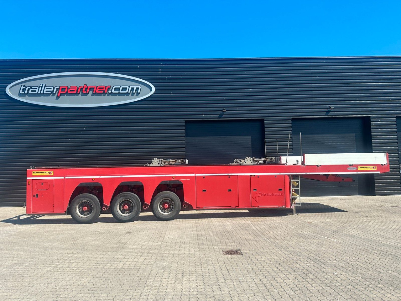 Faymonville Prefamax 3 achs innenlader - Low loader semi-trailer: picture 1 Faymonville Prefamax 3 achs innenlader - Low loader semi-trailer: picture 1