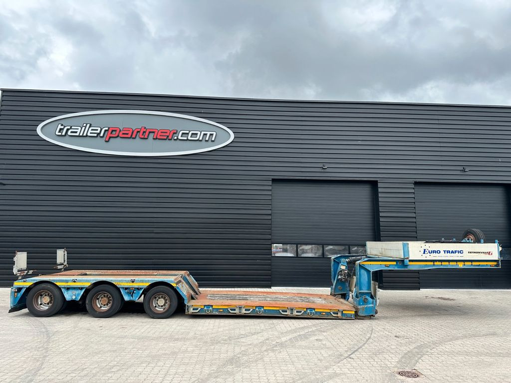 Faymonville Tiefbett / ausziehbar - Low loader semi-trailer: picture 1 Faymonville Tiefbett / ausziehbar - Low loader semi-trailer: picture 1
