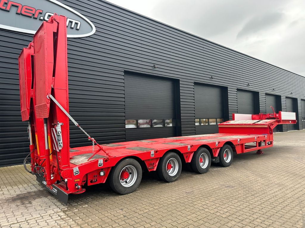 Faymonville Tieflader / hydr. zwangslenkung / ausziehbar - Low loader semi-trailer: picture 2 Faymonville Tieflader / hydr. zwangslenkung / ausziehbar - Low loader semi-trailer: picture 2