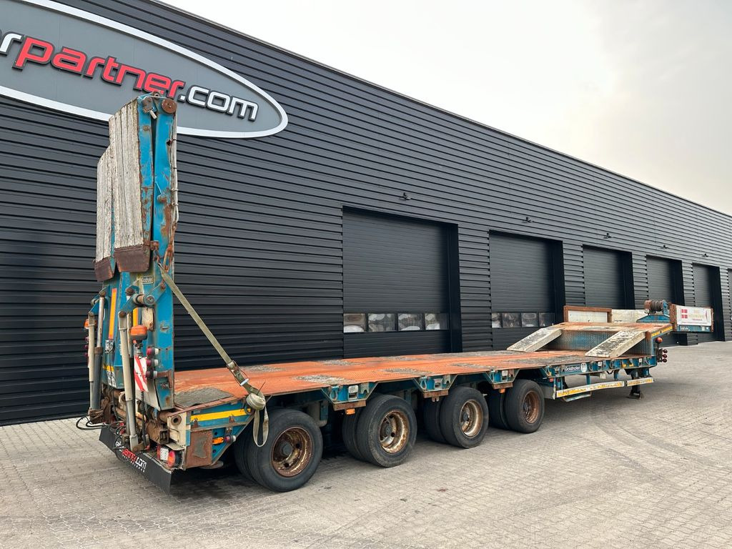 Goldhofer 4 achs tieflader / ausziehbar - Low loader semi-trailer: picture 2 Goldhofer 4 achs tieflader / ausziehbar - Low loader semi-trailer: picture 2