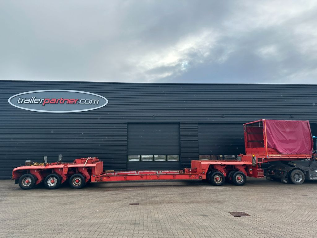 Low loader semi-trailer Meusburger 2+3 tiefbett / Ausziehbar / Pendel: picture 1
