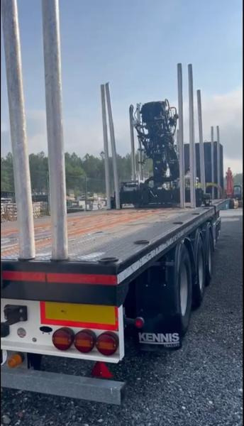 Pacton Plateau Forestier - Log semi-trailer: picture 2 Pacton Plateau Forestier - Log semi-trailer: picture 2