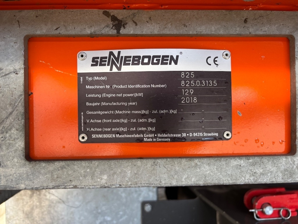 Waste/ Industry handler Sennebogen 825 M - 825 E - 825M - 825E: picture 26