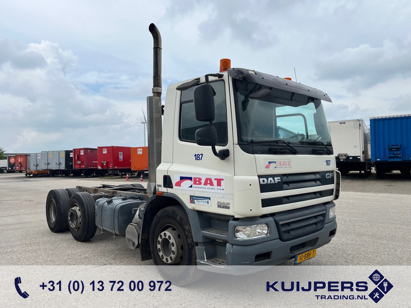 DAF FAG CF75.250 EEV Euro 5 / 6x2 / 158 DKM / Chassis-Cabine - Cab chassis truck: picture 1 DAF FAG CF75.250 EEV Euro 5 / 6x2 / 158 DKM / Chassis-Cabine - Cab chassis truck: picture 1