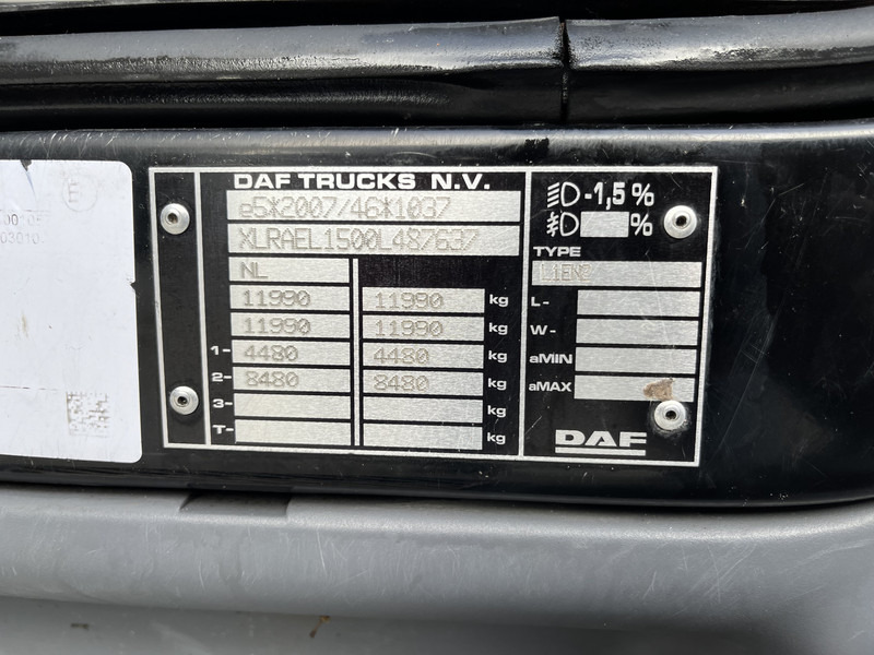 Box truck DAF LF 180 FA Euro 6 / 12 Ton / 400 dkm / Box / Laadklep: picture 17