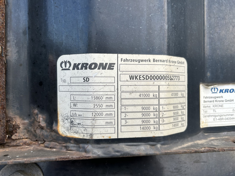Closed box semi-trailer Krone Profi Liner / Mega / Curtinside / BPW Drum / NL Trailer: picture 14