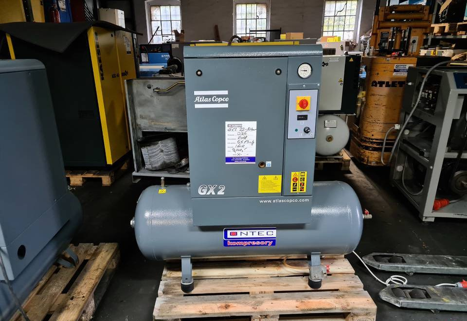 Kompresor śrubowy  ATLAS COPCO GX2 2,2 kw - Air compressor: picture 5 Kompresor śrubowy  ATLAS COPCO GX2 2,2 kw - Air compressor: picture 5