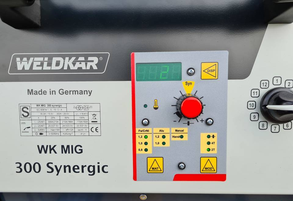 SPAWARKA MIG WELDKAR 300 Synergic 300A - Welding equipment: picture 4 SPAWARKA MIG WELDKAR 300 Synergic 300A - Welding equipment: picture 4