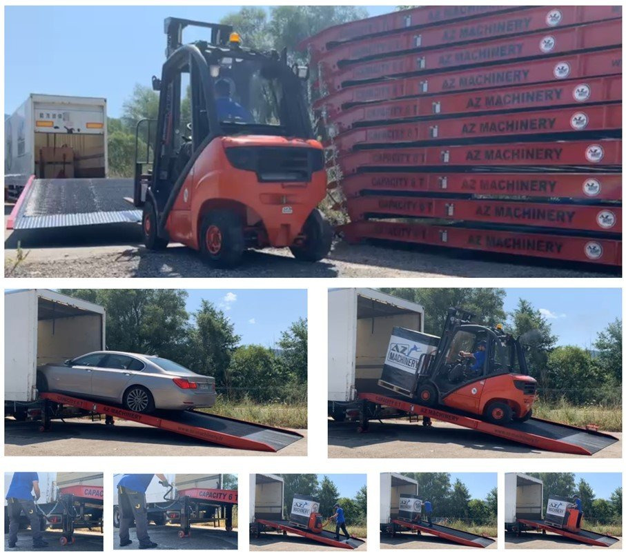 New Loading ramp AZ RAMP-PRIME XS-8 .  Industrial Mobil Loading Ramp: picture 5