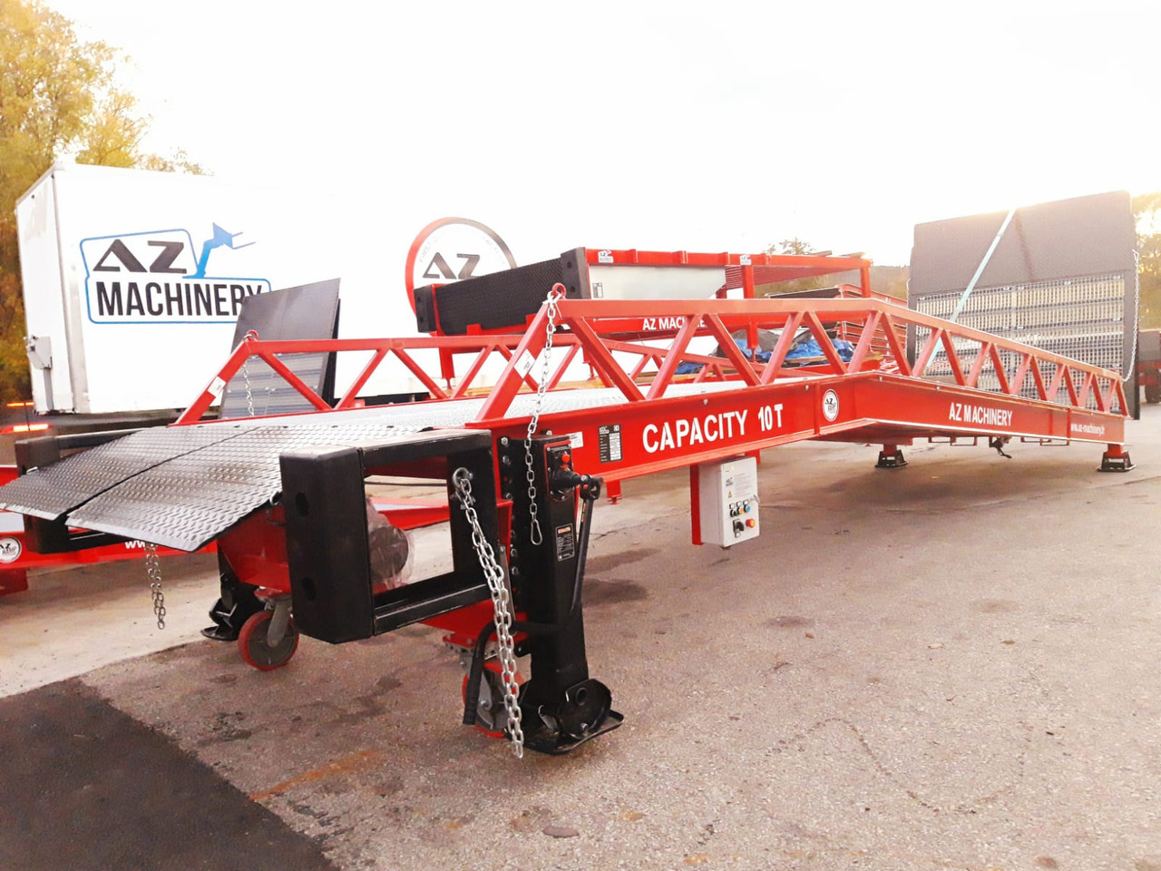 New Loading ramp AZ RAMP STAR- 8T mobile loading ramp: picture 17 New Loading ramp AZ RAMP STAR- 8T mobile loading ramp: picture 17
