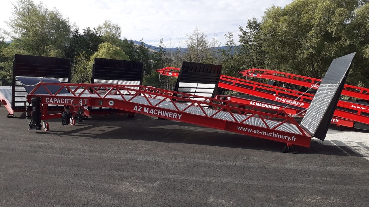 New Loading ramp AZ RAMP STAR- 8T mobile loading ramp: picture 6 New Loading ramp AZ RAMP STAR- 8T mobile loading ramp: picture 6