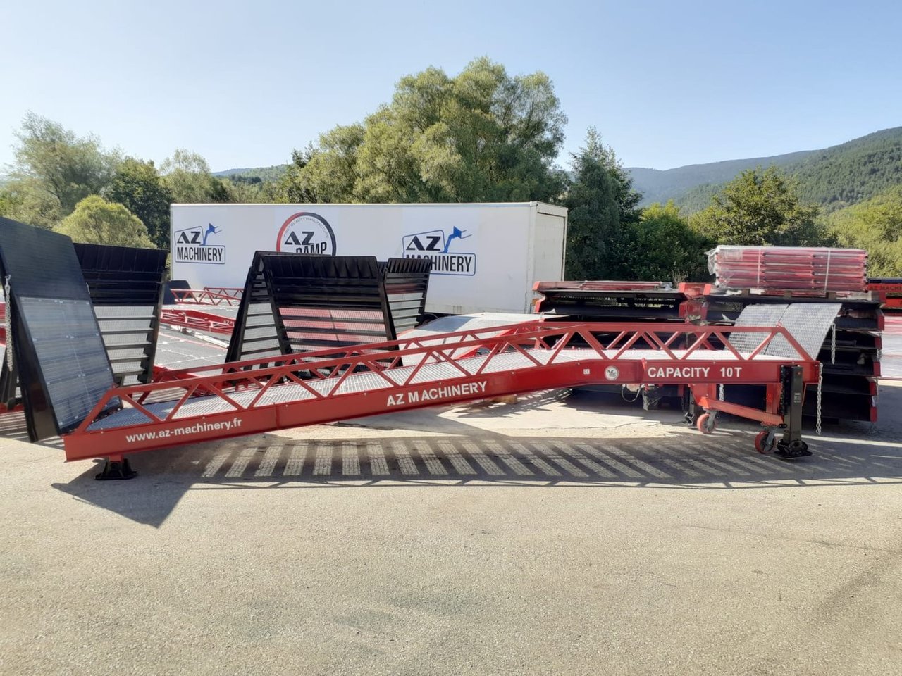 New Loading ramp AZ RAMP STAR- 8T mobile loading ramp: picture 15 New Loading ramp AZ RAMP STAR- 8T mobile loading ramp: picture 15