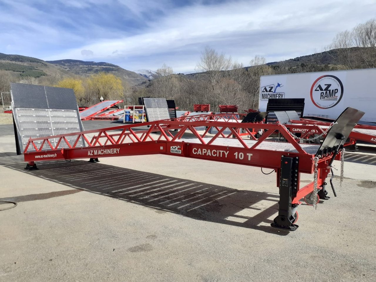 New Loading ramp AZ RAMP STAR- 8T mobile loading ramp: picture 14 New Loading ramp AZ RAMP STAR- 8T mobile loading ramp: picture 14