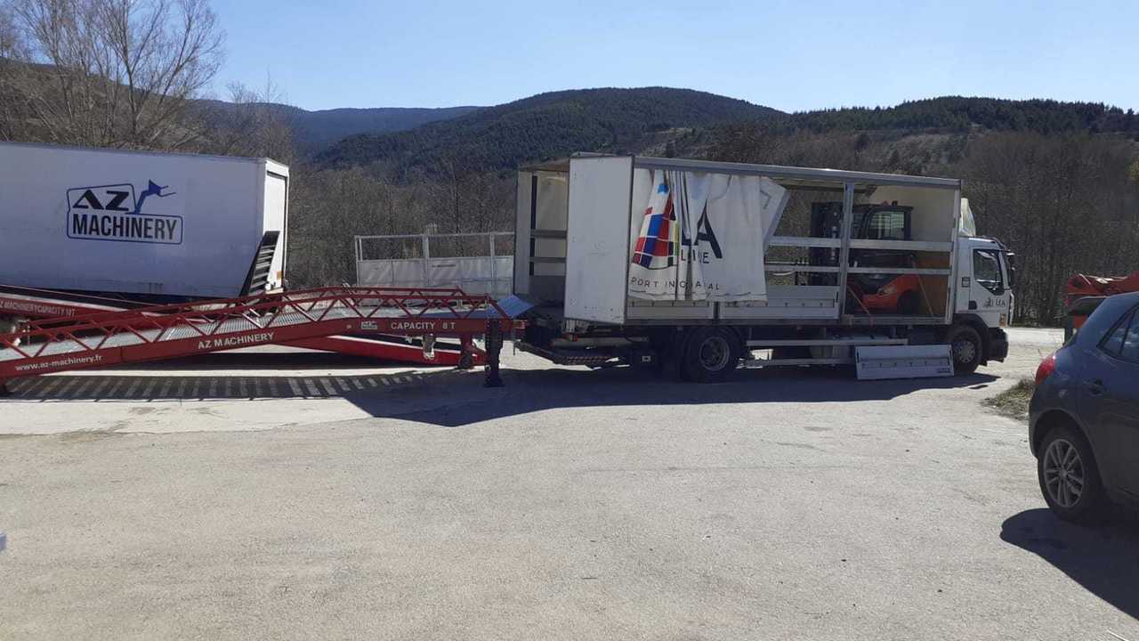 AZ RAMP STAR- 8T mobile loading ramp - Loading ramp: picture 4 AZ RAMP STAR- 8T mobile loading ramp - Loading ramp: picture 4