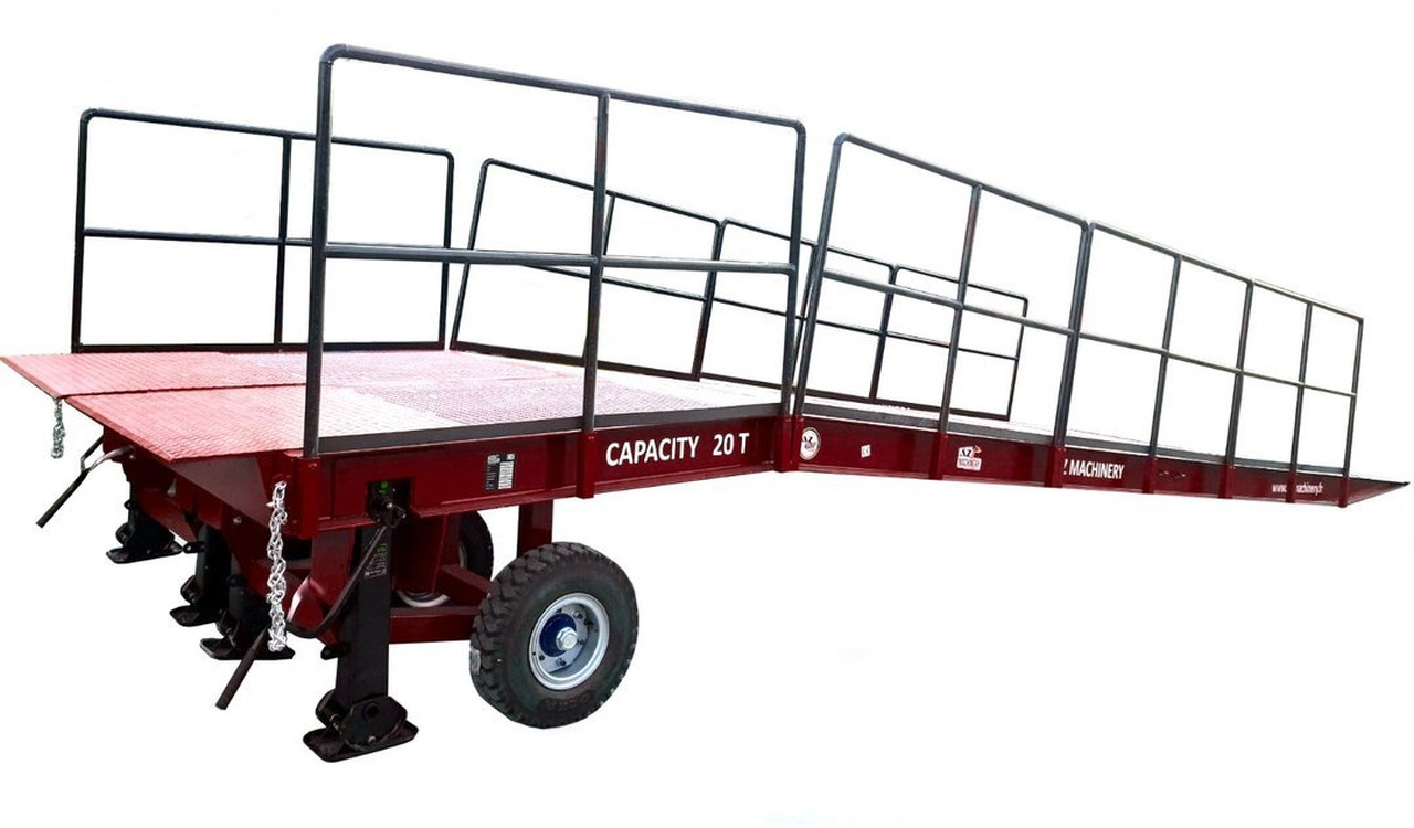 **RENTAL** Large Mobile dock ramp, uncouplable AZ RAMP - KING VERSION, BIG FOOT LLO 20 T - Loading ramp: picture 1 **RENTAL** Large Mobile dock ramp, uncouplable AZ RAMP - KING VERSION, BIG FOOT LLO 20 T - Loading ramp: picture 1
