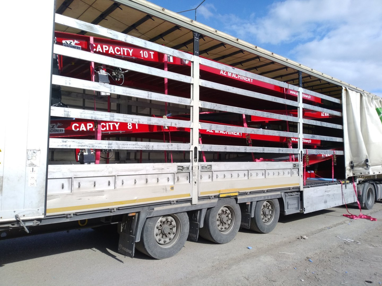 Loading ramp **RENTAL** Loading Ramp with with hydraulic tilting bridge -  AZ RAMP - STAR- 8T. 8 ton capacity: picture 13