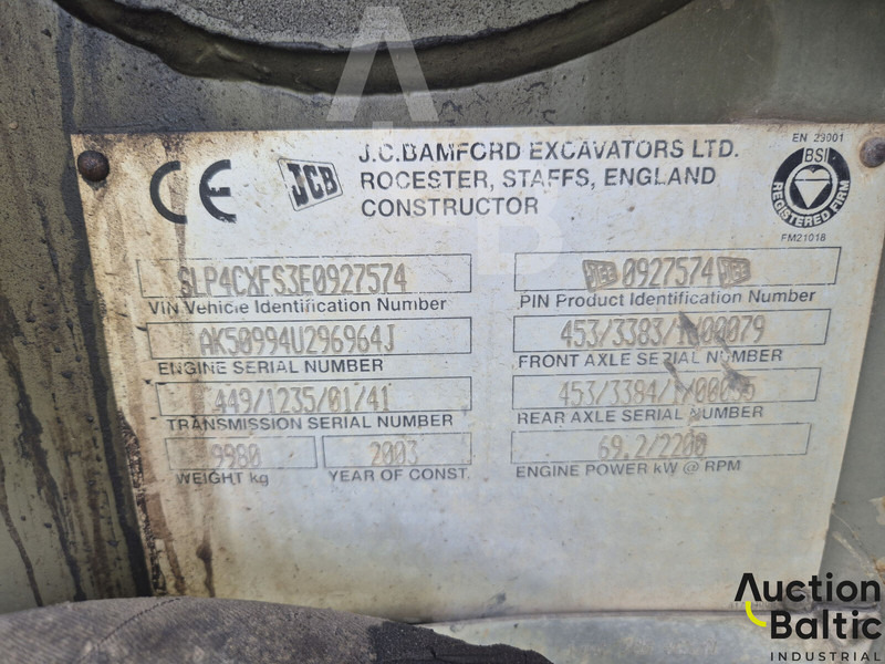 Backhoe loader JCB 4 CX: picture 16