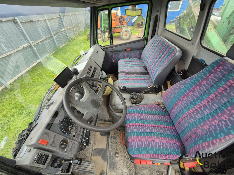 Tipper, Crane truck Mercedes-Benz 1117K: picture 7