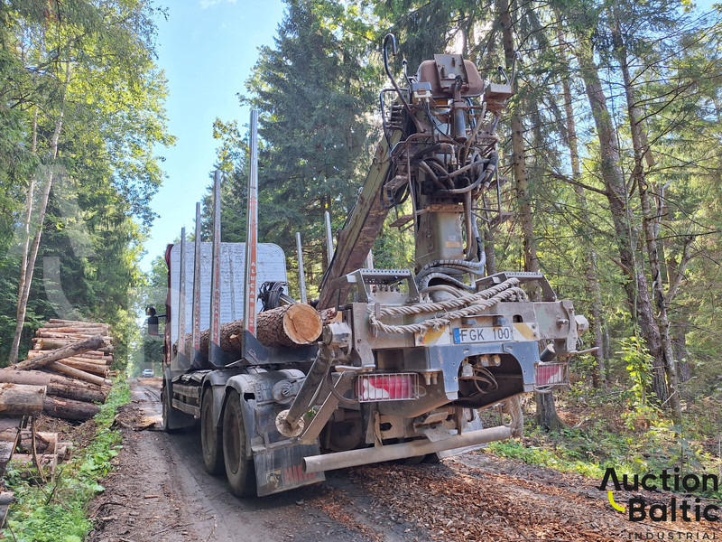 Scania R 480 - Log truck, Crane truck: picture 3 Scania R 480 - Log truck, Crane truck: picture 3