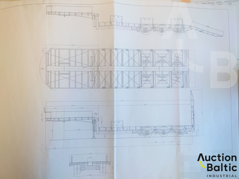 Low loader semi-trailer Stokota S3N: picture 15
