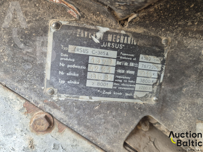 Farm tractor Ursus C-385A: picture 12