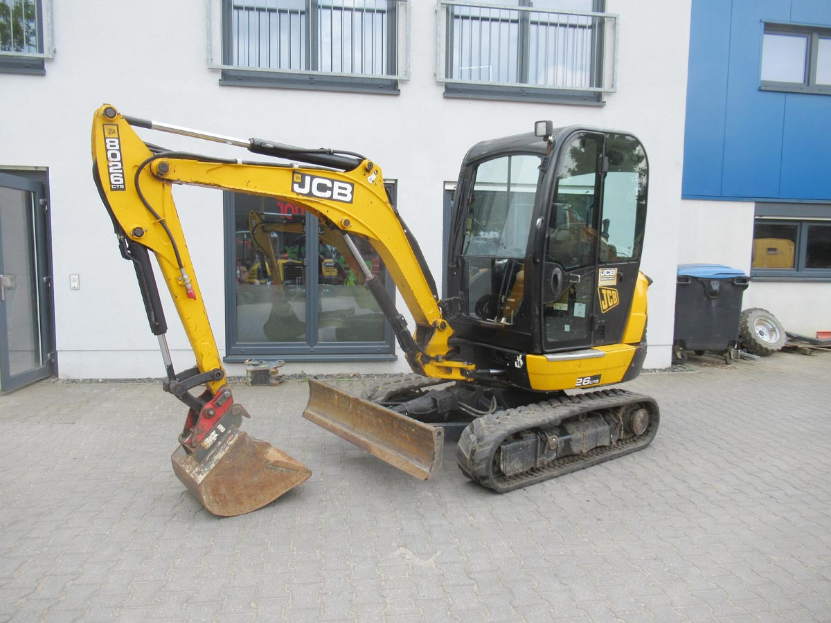 JCB 8026CTS - Mini excavator: picture 1 JCB 8026CTS - Mini excavator: picture 1