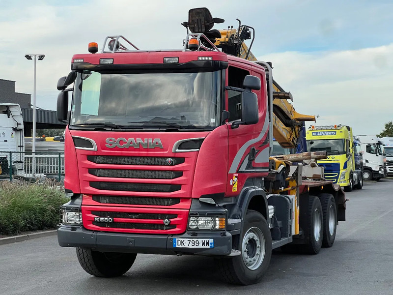 Scania R580 6x4 full steel*3pedal opticruise*R580 V8* - Log truck: picture 1 Scania R580 6x4 full steel*3pedal opticruise*R580 V8* - Log truck: picture 1